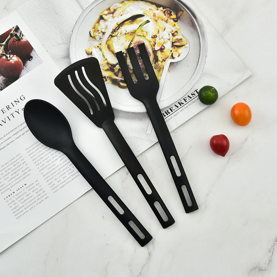 Camping Cooking With Kids - 3PCS Nylon kitchenware Spatula spoon Surface
