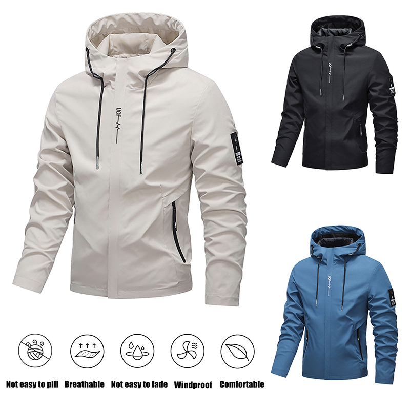 Camping Cooking Windbreak - Men Women Waterproof Hiking Jacket Outdoor
