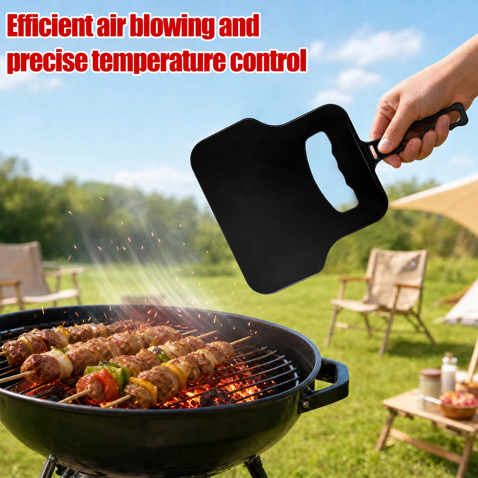 Manual Wind Maker Plastic Hand - Camping Cooking Meat 评论和价格