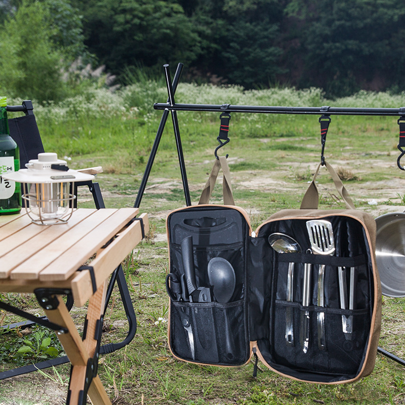 8pcs Camping Kitchen Cookware  - Camping Cooking Pack 评论和价格