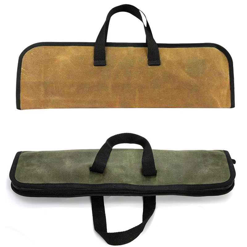 Camping Canvas Chef Knife Bag  - Japanese Camping Cooking 评论和价格