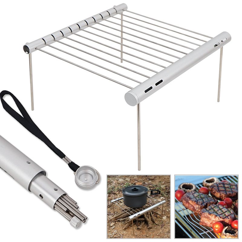 D5 Mini Pocket BBQ Grill Porta - Camp Grill Portable Folding 评论和价格