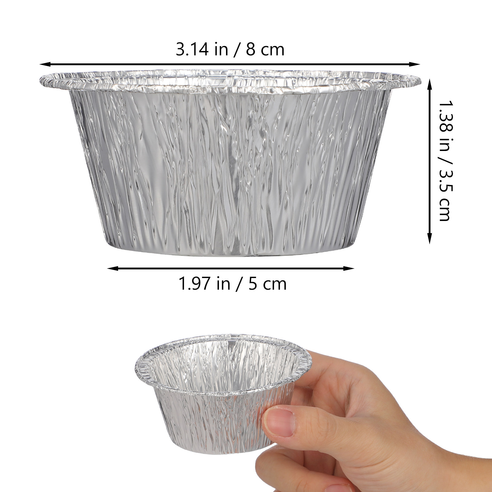 100Pcs Heavy Duty Aluminum Foi - Aluminum Foil Heavy Duty 评论和价格