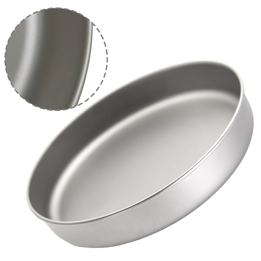 Ultralight Pure Ti Frypan Pot  - Camping Cooking Pan 评论和价格