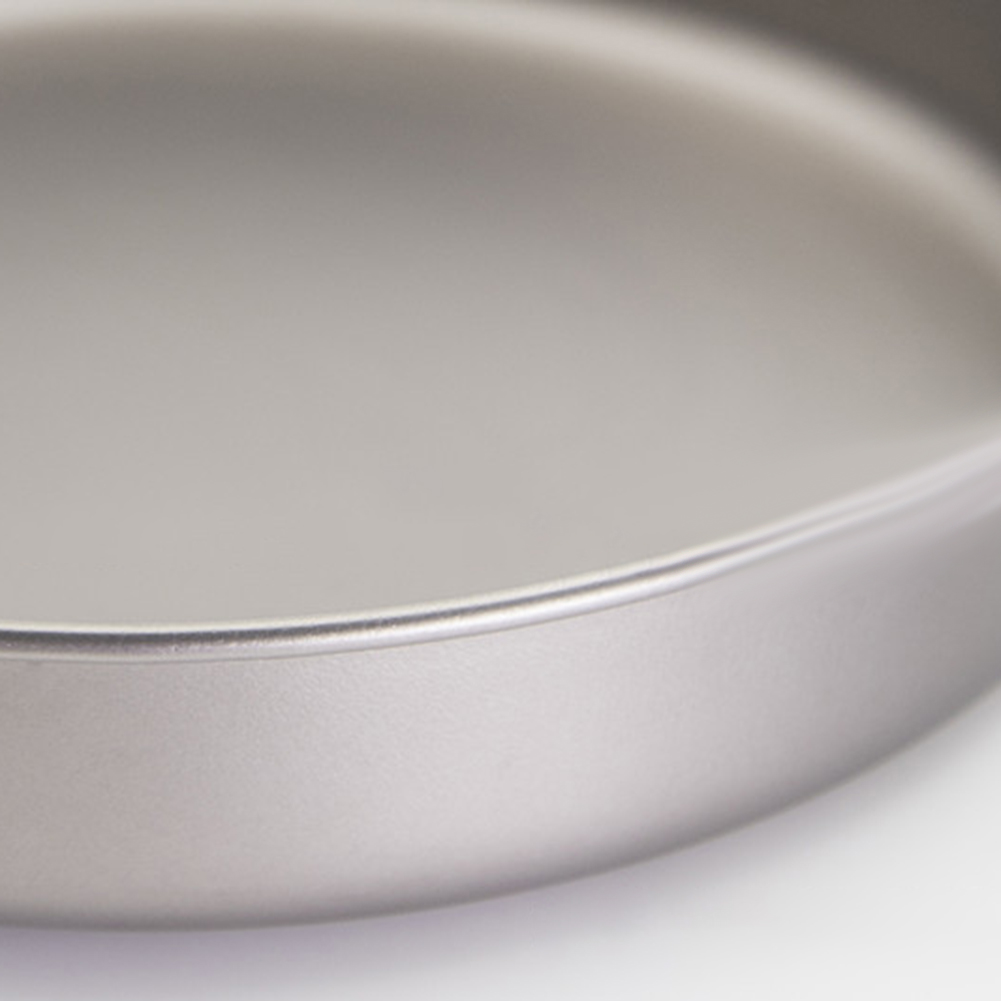 Ultralight Pure Ti Frypan Pot  - Camping Cooking Pan 评论和价格