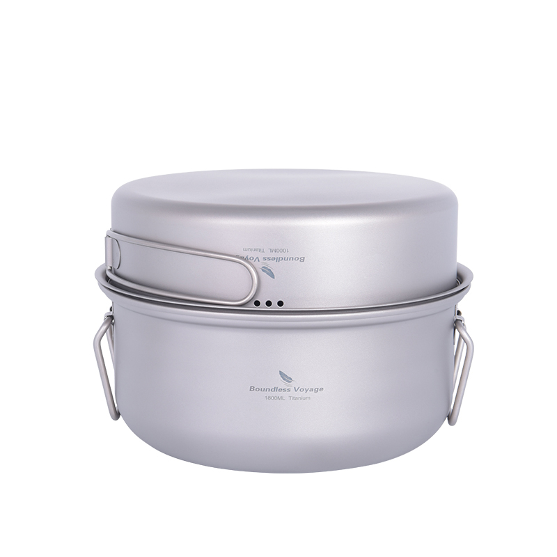 Boundless Voyage Titanium Stea - Camping Cooking Kit 评论和价格