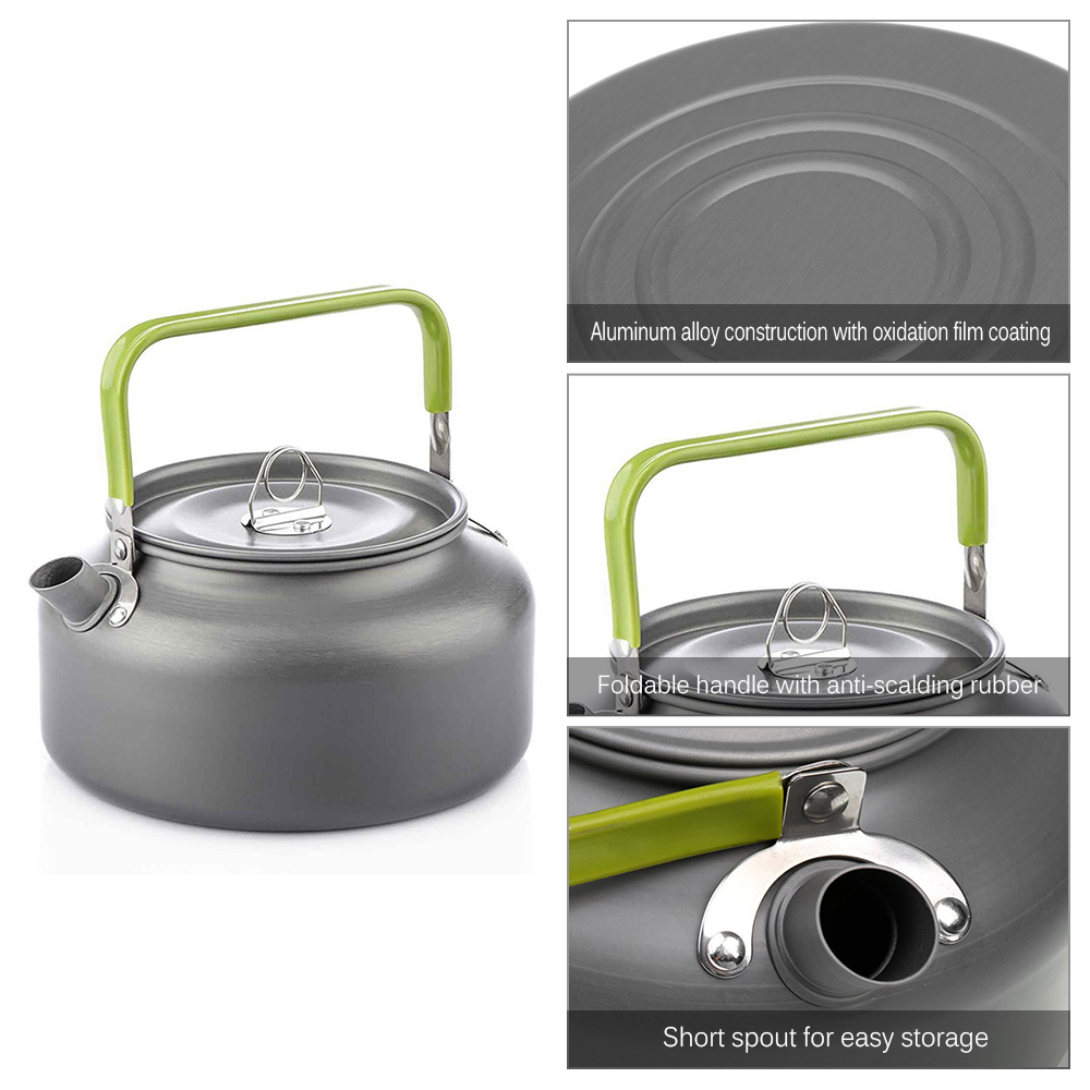 Portable Outdoor Water Kettle  - Camping Cooking Pan 评论和价格