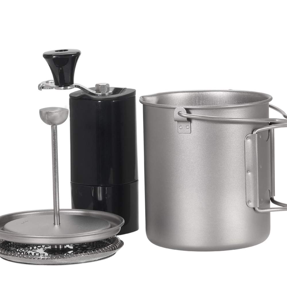 Lixada 750ml Titanium Coffee C - Camping Cooking Cup 评论和价格