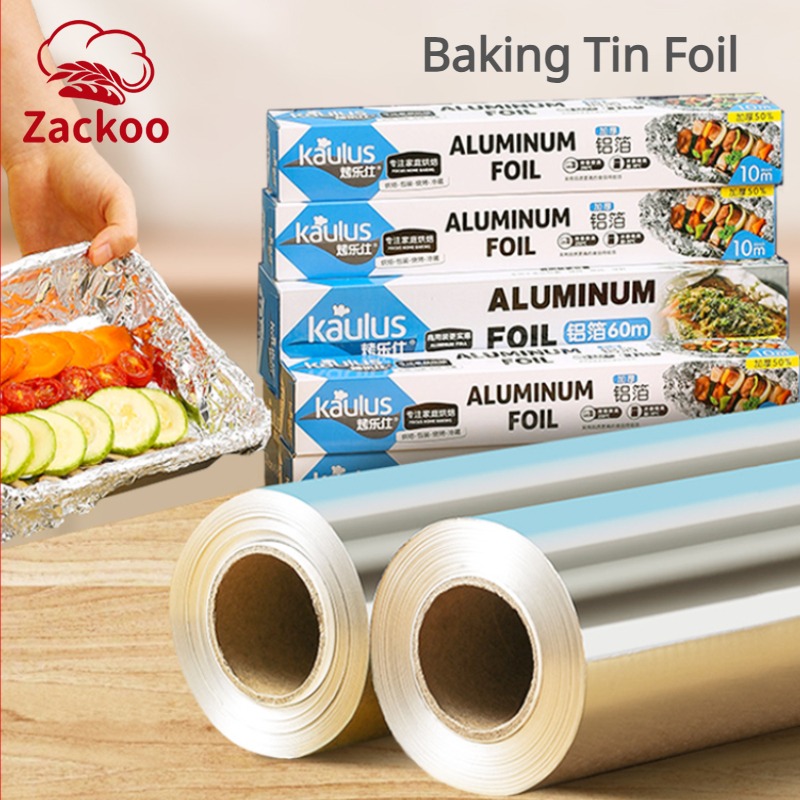 Zackoo 10/20/40M Aluminium Foi - Aluminum Foil Heavy Duty 评论和价格