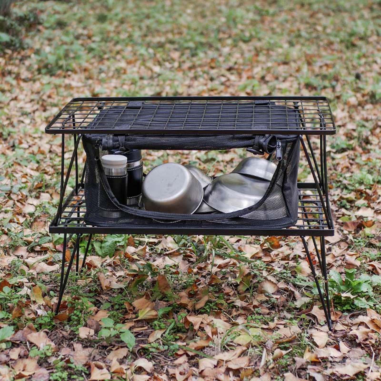 Tableware Storage Bag Portable - Camping Cooking Utensils Storage 评论和价格