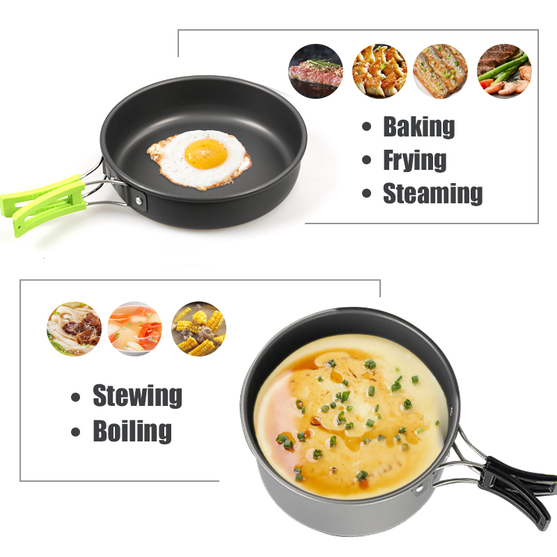 WESTTUNE Camping Cookware Kit  - Camping Cooking Cup 评论和价格