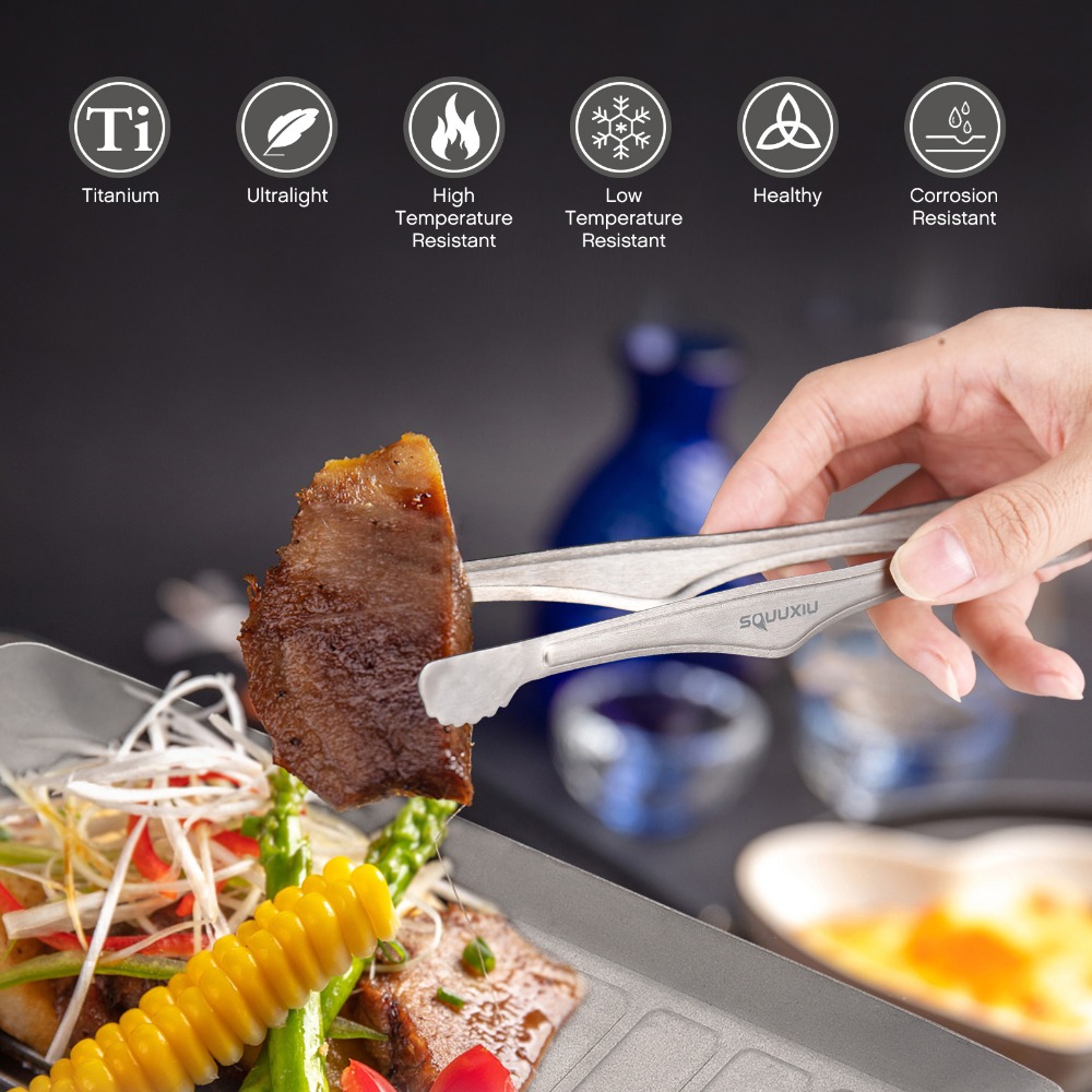 Durable Titanium Camping Grill - Camping Cooking Pan 评论和价格