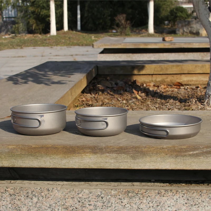 Keith 3PCS Titanium Cookware P - Camping Cooking Pack 评论和价格