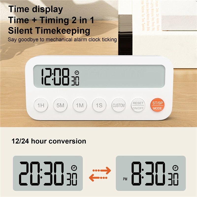 PORK-2X Digital Kitchen Timer  - Camping Cooking With Kids 评论和价格
