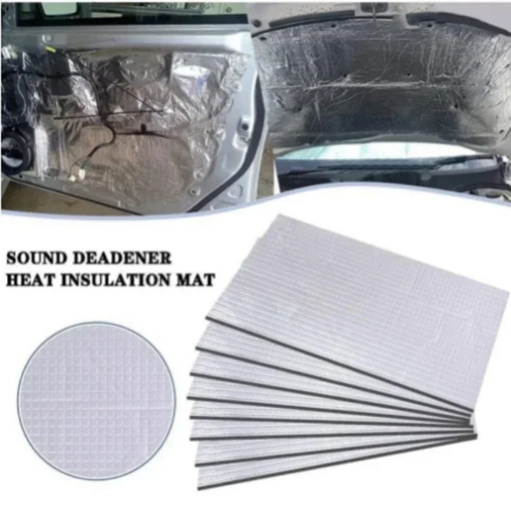 5/10MM Sound Deadener Heat Ins - Aluminum Foil Heavy Duty 评论和价格