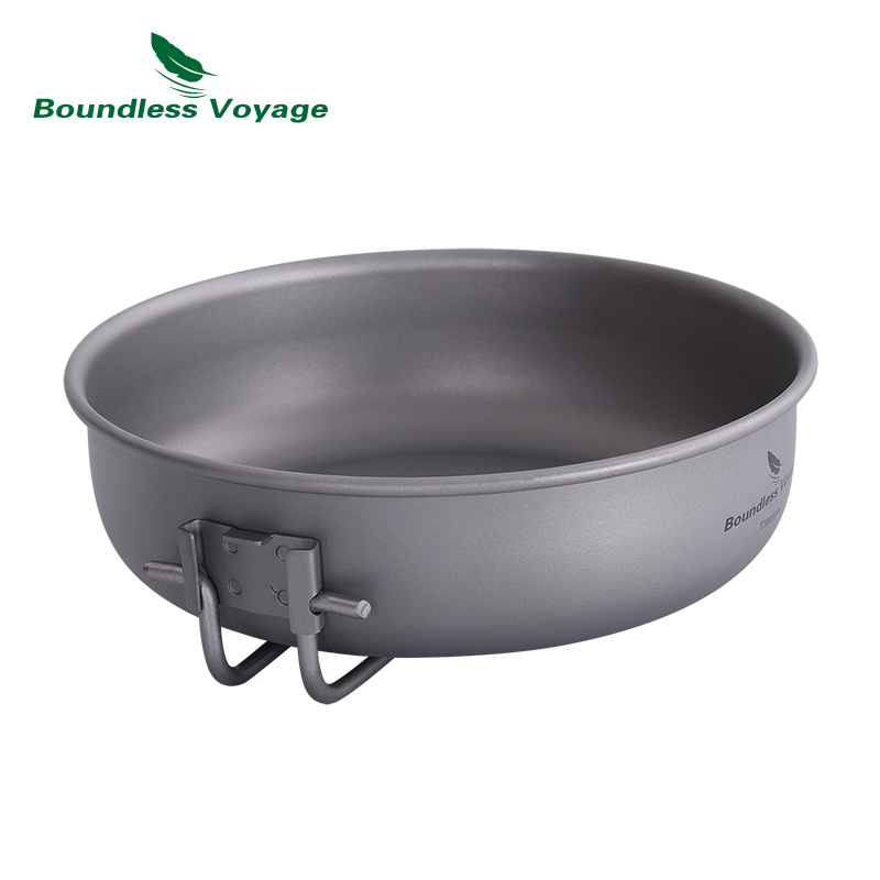 Boundless Voyage Ultra-light T - Camping Cooking Pan 评论和价格