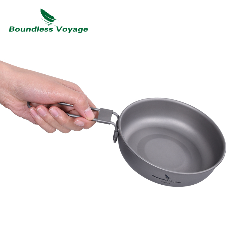 Boundless Voyage Ultra-light T - Camping Cooking Pan 评论和价格