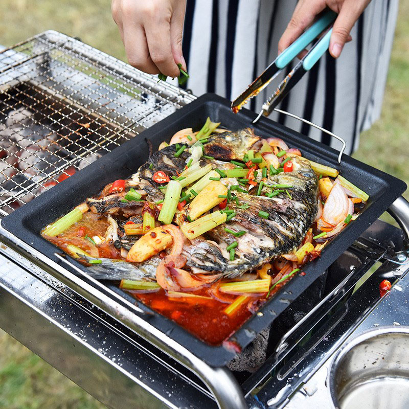 Outdoors Thick Square Grill Pa - Camping Cooking Hardware 评论和价格