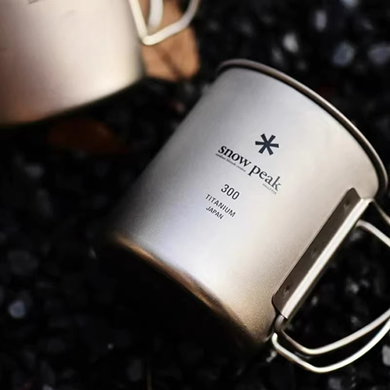 snow peak Titanium Cup Foldabl - Camping Cooking Cup 评论和价格