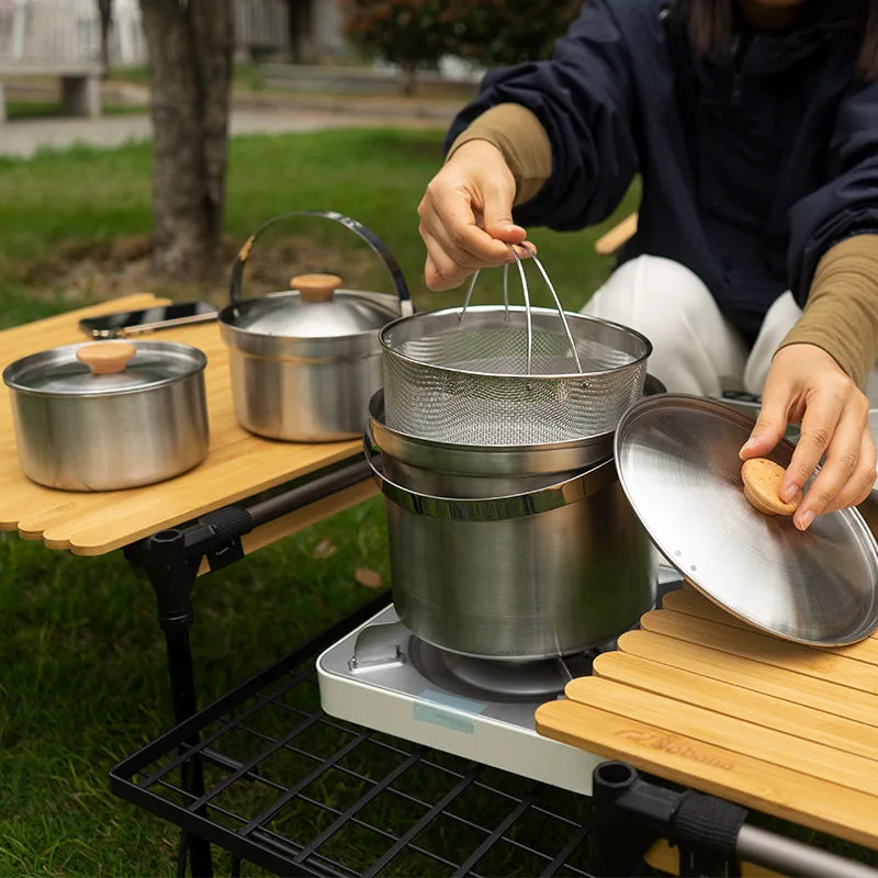 2026 New Outdoor Stainless Ste - Camping Cooking Mesh 评论和价格