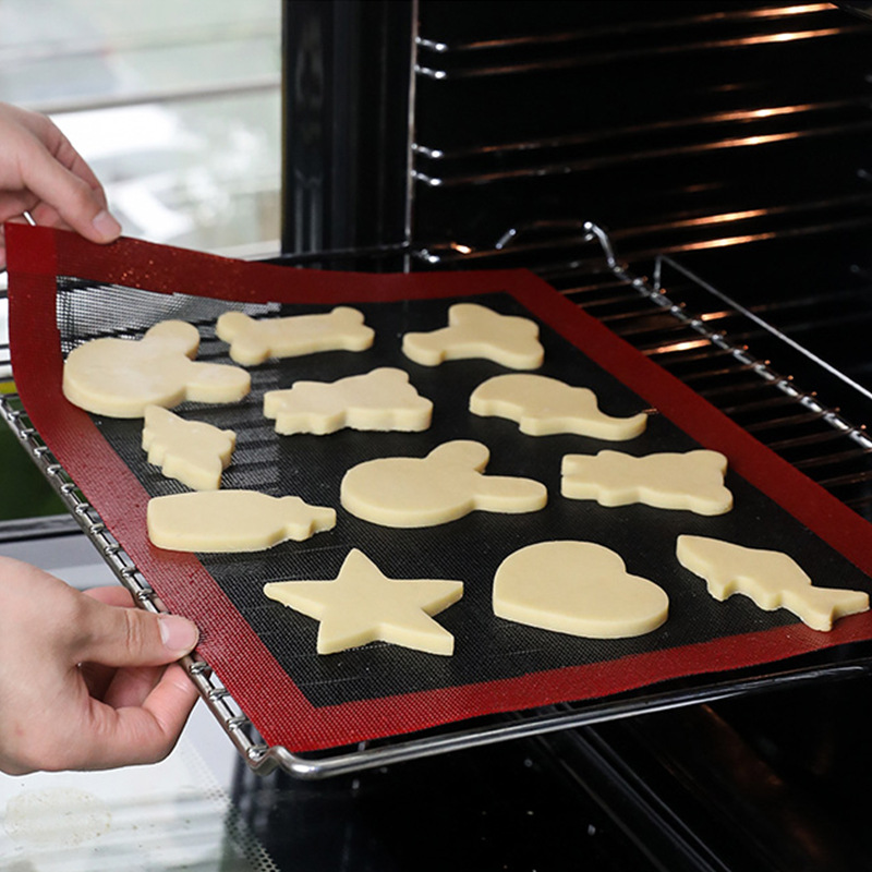 1PC Reusable Silicone Baking M - Camping Cooking Mat 评论和价格