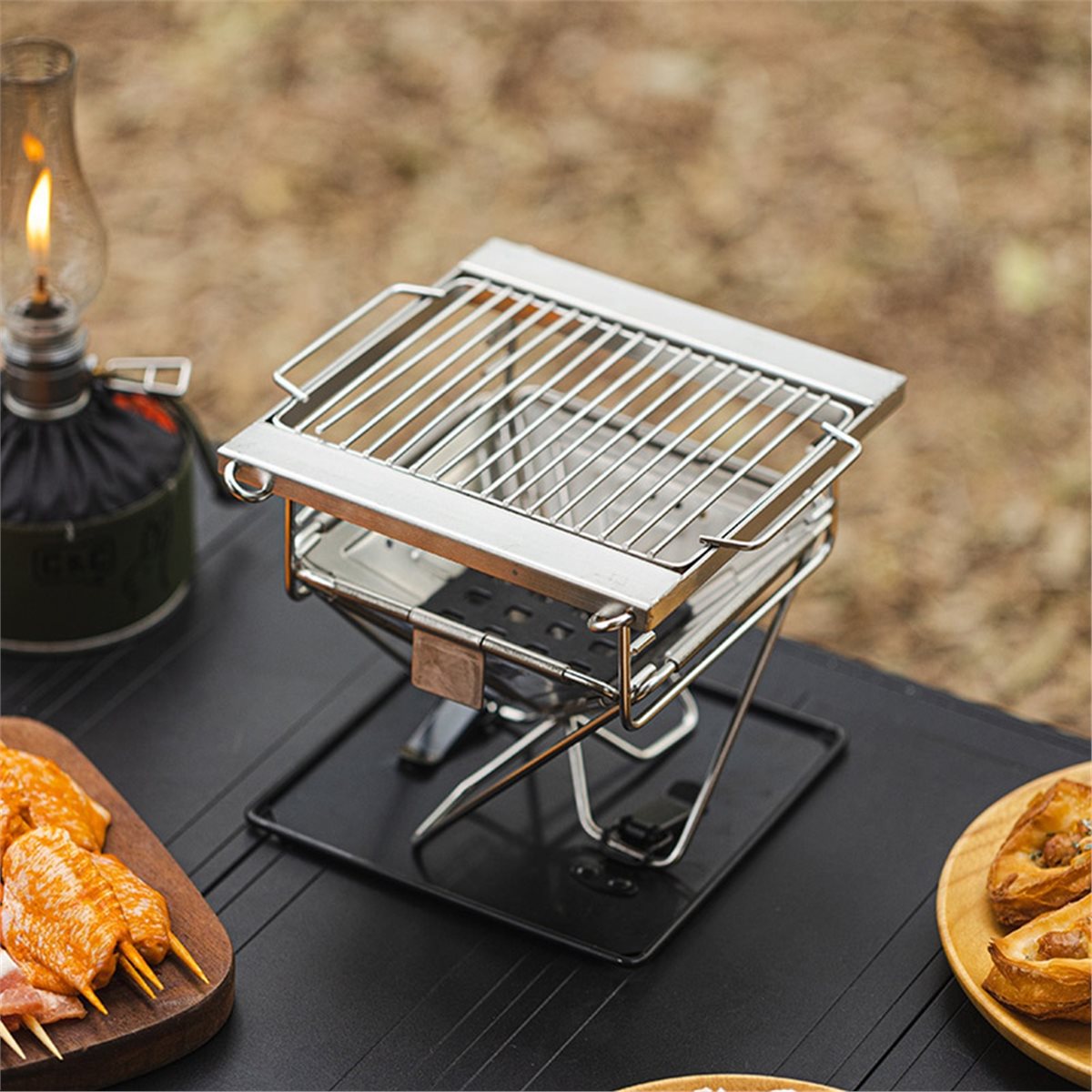 M10K Outdoor Camping Folding G - Camp Grill Portable Folding 评论和价格