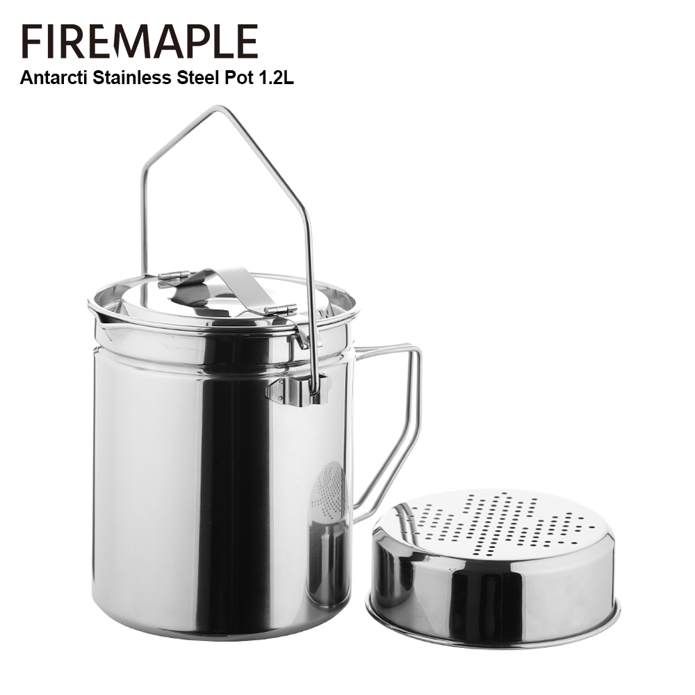 Fire-Maple 1.2L Stainless Stee - Camping Cooking Kit 评论和价格