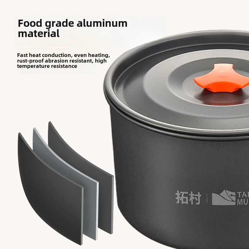 Camping Cookware Set Outdoor C - Camping Cooking Cup 评论和价格