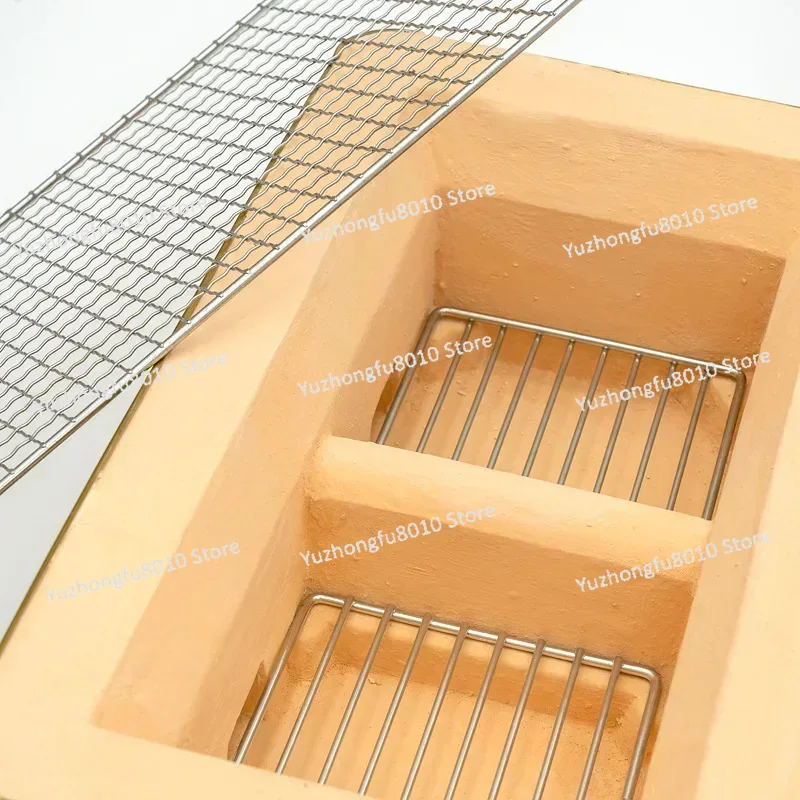 Large Rectangle Charcoal Grill - Japanese Camping Cooking 评论和价格