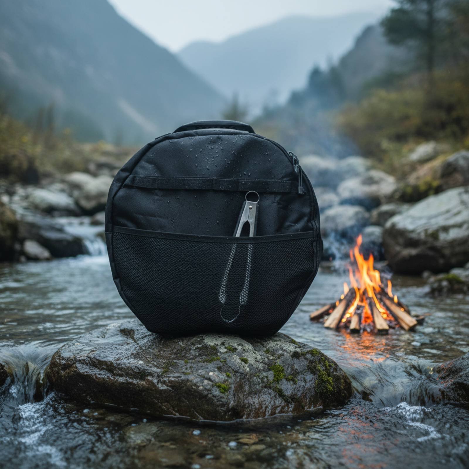 Bbq Pan Organizer Bag Thickene - Camp Grill Portable Folding 评论和价格