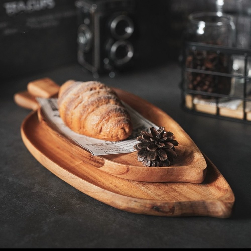 Wooden Leaf Shaped Waterproof  - Camping Cooking Meat 评论和价格