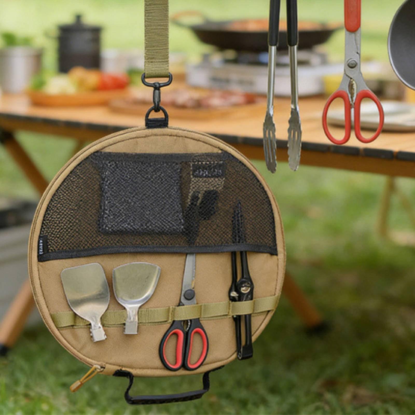 Frying Pan Storage Bag Portabl - Camping Cooking Pan 评论和价格