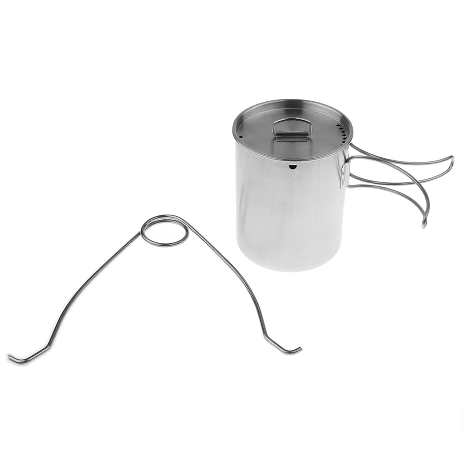 Ultralight Backpacking Kettle  - Camping Cooking Cup 评论和价格