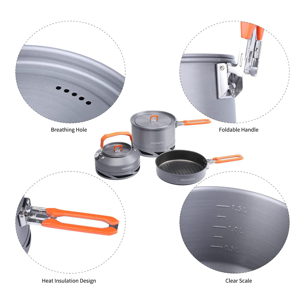 Fire Maple Camping Cookware Ut - Camping Cooking Cup 评论和价格