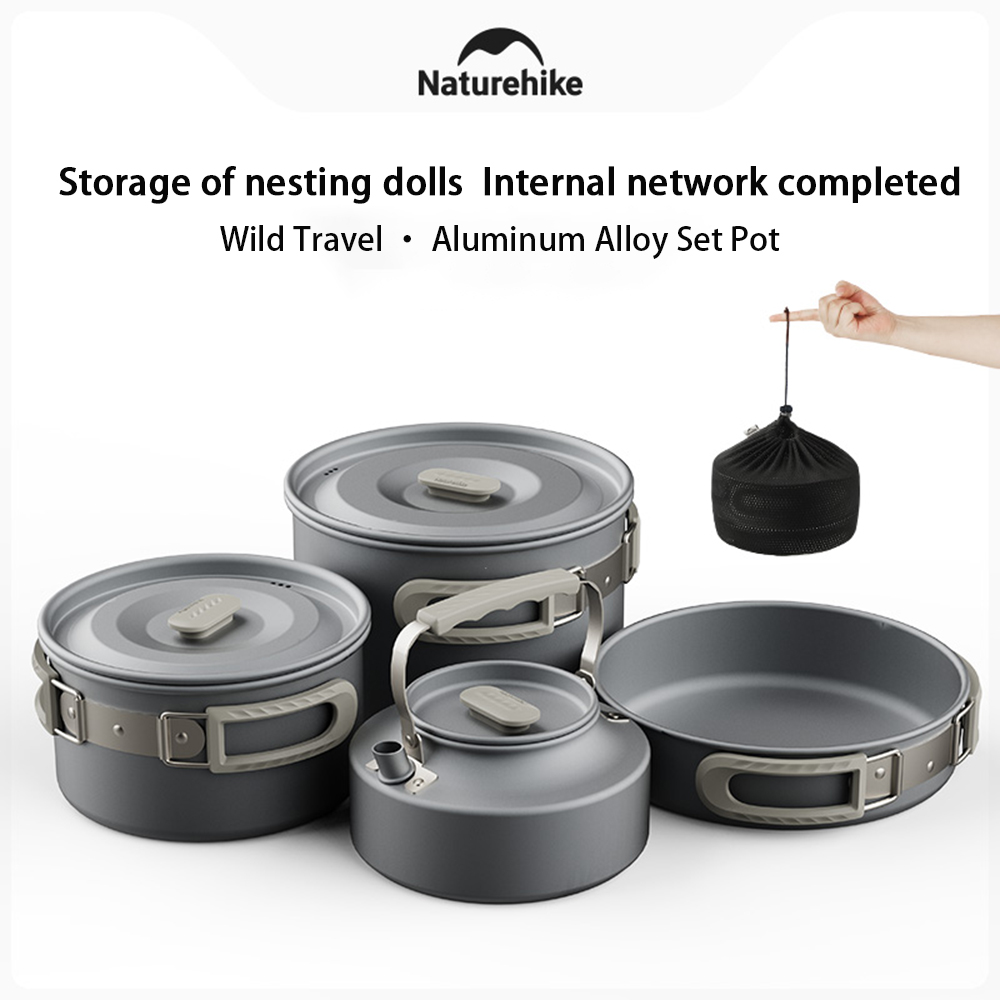 Naturehike Outdoor Pot Set,Cam - Camping Cooking Pan 评论和价格