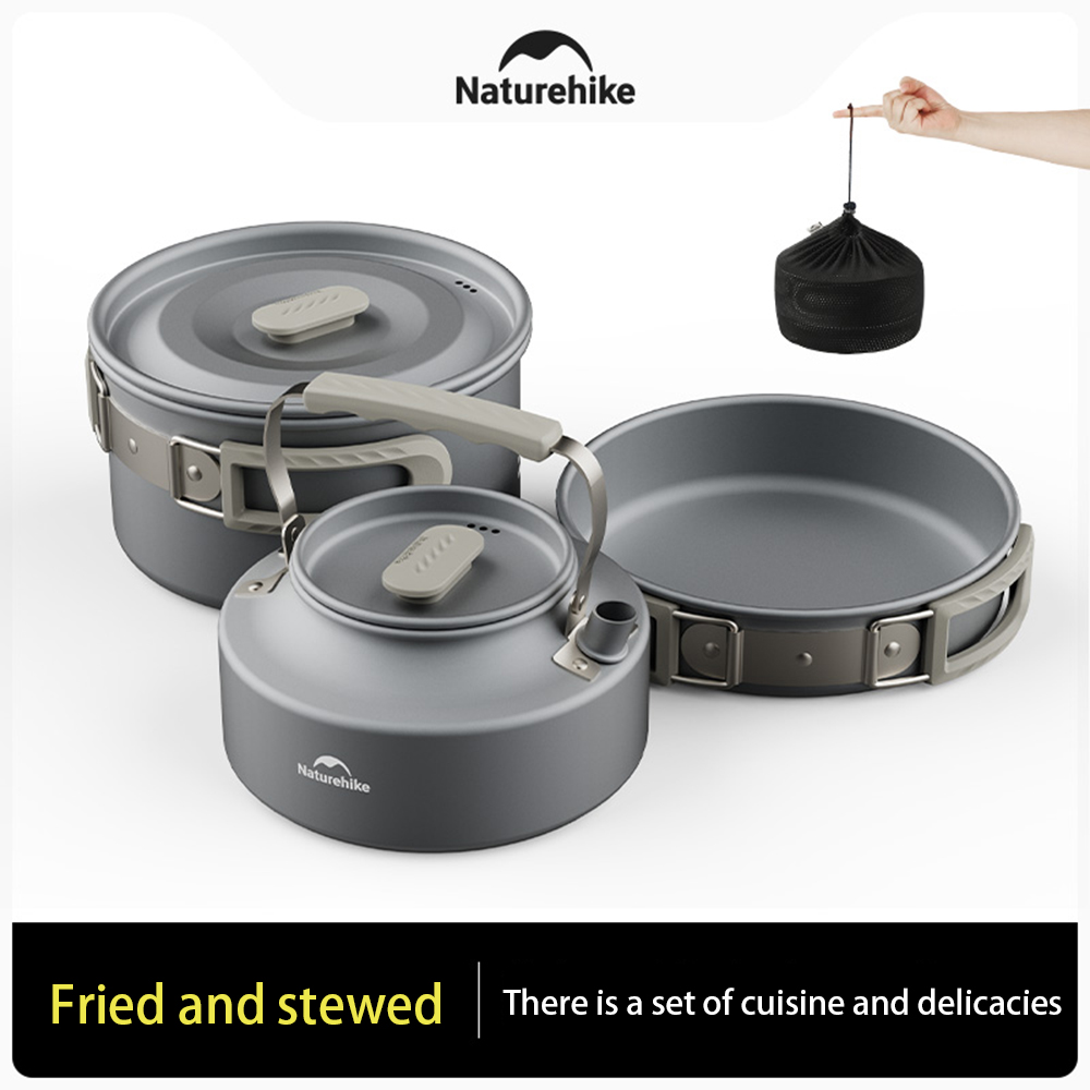 Naturehike Outdoor Pot Set,Cam - Camping Cooking Pan 评论和价格