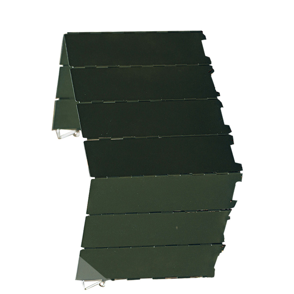 Sturdy Foldable Windshield for - Camping Cooking Gas Stove Portable Tool 评论和价格