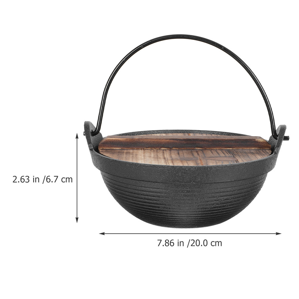 Japanese Style Iron Hanging Co - Japanese Camping Cooking 评论和价格