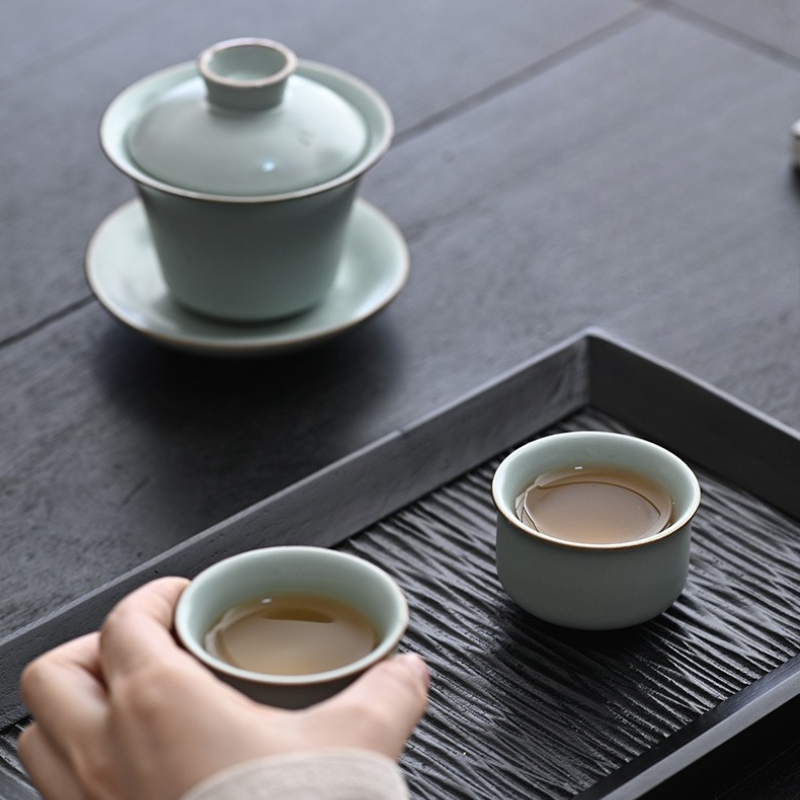 Kung Fu Tea Set Retro Travel P - Japanese Camping Cooking 评论和价格